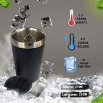 Copo Térmico Para Cerveja C/ Abridor